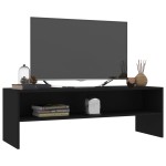 vidaXL Dulap TV, negru, 120x40x40 cm, lemn prelucrat