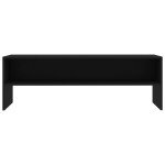 vidaXL Dulap TV, negru, 120x40x40 cm, lemn prelucrat