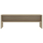 vidaXL Dulap TV, stejar sonoma, 120x40x40 cm, lemn prelucrat vidaXL Dulap TV, stejar sonoma, 120x40x40 cm, lemn prelucrat