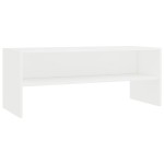 vidaXL Dulap TV, alb, 100x40x40 cm, lemn prelucrat vidaXL Dulap TV, alb, 100x40x40 cm, lemn prelucrat