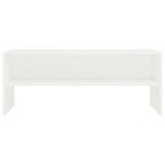 vidaXL Dulap TV, alb, 100x40x40 cm, lemn prelucrat vidaXL Dulap TV, alb, 100x40x40 cm, lemn prelucrat