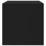 vidaXL Dulap TV, negru, 100x40x40 cm, lemn prelucrat