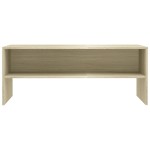 vidaXL Comodă TV, stejar Sonoma, 100 x 40 x 40 cm, PAL vidaXL Comodă TV, stejar Sonoma, 100 x 40 x 40 cm, PAL