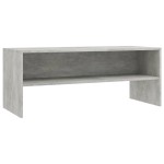 vidaXL Dulap TV, gri beton, 100x40x40 cm, lemn prelucrat