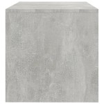 vidaXL Dulap TV, gri beton, 100x40x40 cm, lemn prelucrat