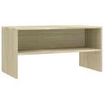 vidaXL Dulap TV, stejar sonoma, 80x40x40 cm, lemn prelucrat vidaXL Dulap TV, stejar sonoma, 80x40x40 cm, lemn prelucrat