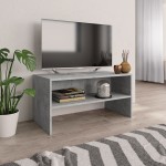 vidaXL Comodă TV, gri beton, 80x40x40 cm, PAL vidaXL Comodă TV, gri beton, 80x40x40 cm, PAL