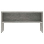 vidaXL Comodă TV, gri beton, 80x40x40 cm, PAL vidaXL Comodă TV, gri beton, 80x40x40 cm, PAL