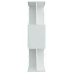 vidaXL Bibliotecă/Separator cameră, alb, 80x24x96 cm, lemn prelucrat vidaXL Bibliotecă/Separator cameră, alb, 80x24x96 cm, lemn prelucrat