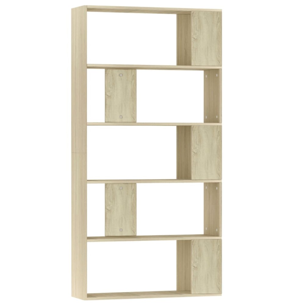 vidaXL Bibliotecă/Separator, stejar sonoma 80x24x159 cm lemn prelucrat