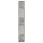vidaXL Bibliotecă/Separator, gri beton, 80x24x159 cm, lemn prelucrat vidaXL Bibliotecă/Separator, gri beton, 80x24x159 cm, lemn prelucrat