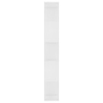 vidaXL Bibliotecă/Separator cameră, alb, 45x24x159 cm, lemn prelucrat vidaXL Bibliotecă/Separator cameră, alb, 45x24x159 cm, lemn prelucrat