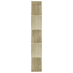 vidaXL Bibliotecă/Separator, stejar sonoma 45x24x159 cm lemn prelucrat vidaXL Bibliotecă/Separator, stejar sonoma 45x24x159 cm lemn prelucrat