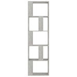vidaXL Bibliotecă/Separator, gri beton, 45x24x159 cm, lemn prelucrat vidaXL Bibliotecă/Separator, gri beton, 45x24x159 cm, lemn prelucrat