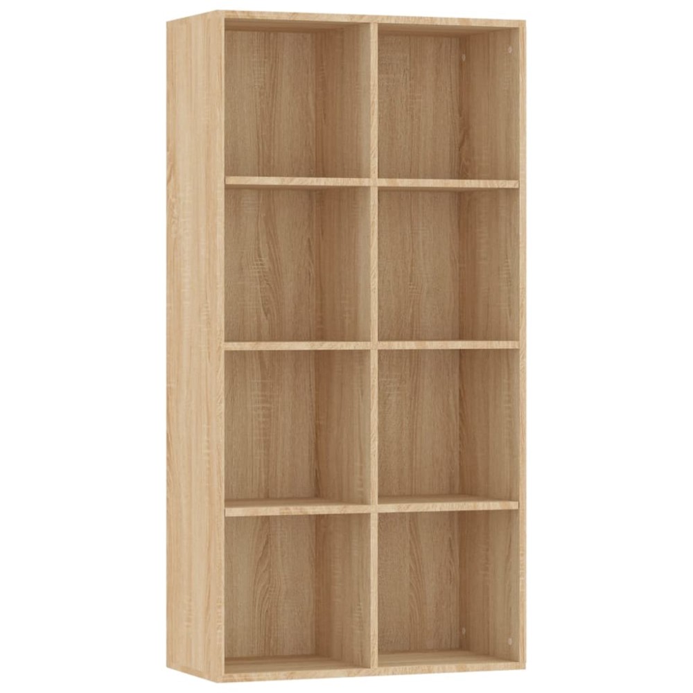 vidaXL Bibliotecă/Dulap, stejar sonoma, 66x30x130 cm, lemn prelucrat
