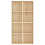 vidaXL Bibliotecă/Dulap, stejar sonoma, 66x30x130 cm, lemn prelucrat vidaXL Bibliotecă/Dulap, stejar sonoma, 66x30x130 cm, lemn prelucrat