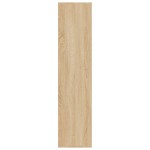 vidaXL Bibliotecă/Dulap, stejar sonoma, 66x30x130 cm, lemn prelucrat vidaXL Bibliotecă/Dulap, stejar sonoma, 66x30x130 cm, lemn prelucrat