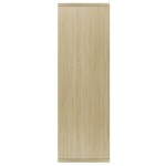 vidaXL Bibliotecă/Dulap, stejar sonoma, 50x25x80 cm, lemn prelucrat