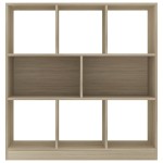 vidaXL Bibliotecă, stejar sonoma, 97,5x29,5x100 cm, lemn prelucrat