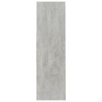 vidaXL Bibliotecă, gri beton, 97,5x29,5x100 cm, lemn prelucrat vidaXL Bibliotecă, gri beton, 97,5x29,5x100 cm, lemn prelucrat