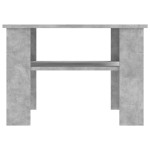 vidaXL Măsuță de cafea, gri beton, 60x60x42 cm, lemn prelucrat vidaXL Măsuță de cafea, gri beton, 60x60x42 cm, lemn prelucrat