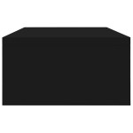 vidaXL Suport monitor, negru, 42x24x13 cm, lemn prelucrat
