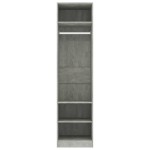 vidaXL Șifonier, gri beton, 50x50x200 cm, lemn prelucrat vidaXL Șifonier, gri beton, 50x50x200 cm, lemn prelucrat