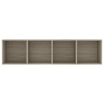 vidaXL Bibliotecă/Comodă TV, stejar sonoma, 143x30x36 cm vidaXL Bibliotecă/Comodă TV, stejar sonoma, 143x30x36 cm
