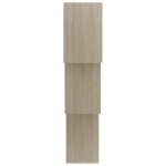 vidaXL Rafturi de perete, cub, stejar sonoma, 68x15x68 cm, PAL vidaXL Rafturi de perete, cub, stejar sonoma, 68x15x68 cm, PAL