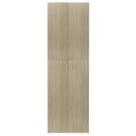 vidaXL Dulap de birou, stejar sonoma, 60x32x190 cm, lemn prelucrat vidaXL Dulap de birou, stejar sonoma, 60x32x190 cm, lemn prelucrat