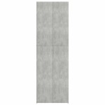 vidaXL Dulap de birou, gri beton, 60x32x190 cm, lemn prelucrat vidaXL Dulap de birou, gri beton, 60x32x190 cm, lemn prelucrat