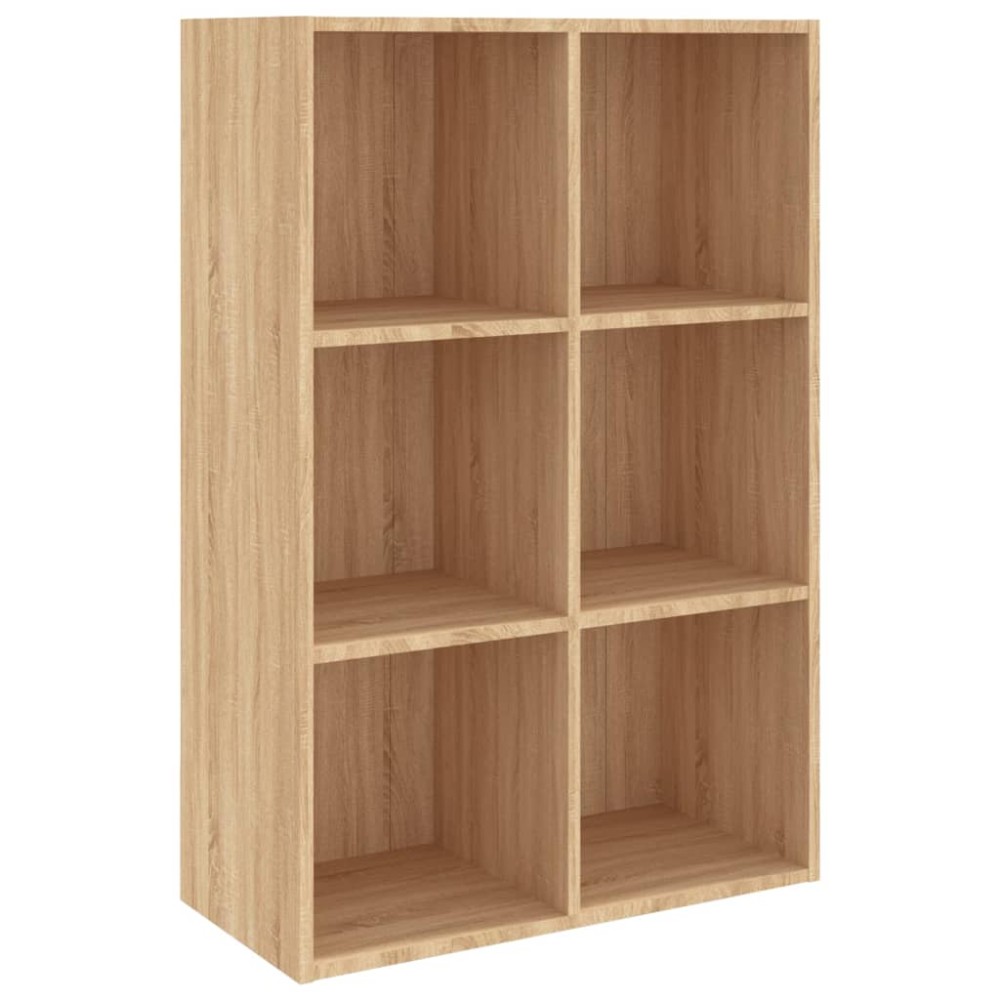 vidaXL Bibliotecă/Servantă, stejar sonoma, 66x30x98 cm, PAL