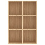 vidaXL Bibliotecă/Servantă, stejar sonoma, 66x30x98 cm, PAL vidaXL Bibliotecă/Servantă, stejar sonoma, 66x30x98 cm, PAL