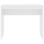 vidaXL Birou, alb, 90x40x72 cm, lemn prelucrat vidaXL Birou, alb, 90x40x72 cm, lemn prelucrat