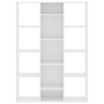 vidaXL Separator cameră/Bibliotecă, alb, 100x24x140 cm, lemn prelucrat vidaXL Separator cameră/Bibliotecă, alb, 100x24x140 cm, lemn prelucrat