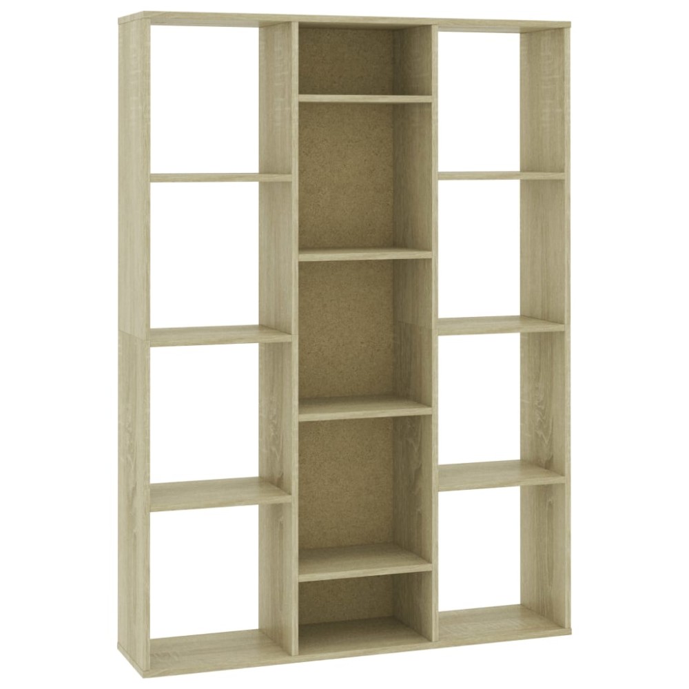 vidaXL Separator /Bibliotecă stejar sonoma 100x24x140cm lemn prelucrat