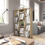 vidaXL Separator /Bibliotecă stejar sonoma 100x24x140cm lemn prelucrat vidaXL Separator /Bibliotecă stejar sonoma 100x24x140cm lemn prelucrat