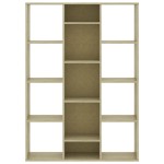 vidaXL Separator /Bibliotecă stejar sonoma 100x24x140cm lemn prelucrat vidaXL Separator /Bibliotecă stejar sonoma 100x24x140cm lemn prelucrat