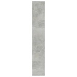 vidaXL Separator/Bibliotecă, gri beton, 100x24x140 cm, lemn prelucrat vidaXL Separator/Bibliotecă, gri beton, 100x24x140 cm, lemn prelucrat