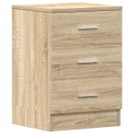 vidaXL Noptieră, stejar sonoma, 38x35x56 cm, lemn prelucrat vidaXL Noptieră, stejar sonoma, 38x35x56 cm, lemn prelucrat