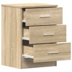 vidaXL Noptiere, 2 buc., stejar sonoma, 38x35x56 cm, lemn prelucrat vidaXL Noptiere, 2 buc., stejar sonoma, 38x35x56 cm, lemn prelucrat