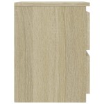 vidaXL Noptieră, stejar sonoma, 30x30x40 cm, lemn prelucrat vidaXL Noptieră, stejar sonoma, 30x30x40 cm, lemn prelucrat
