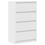 vidaXL Dulap, alb, 60x35x98,5 cm, lemn compozit