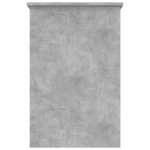 vidaXL Birou, gri beton, 100x50x76 cm, lemn prelucrat