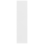 vidaXL Șifonier, alb, 100x50x200 cm, lemn prelucrat vidaXL Șifonier, alb, 100x50x200 cm, lemn prelucrat