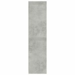 vidaXL Șifonier, gri beton, 100x50x200 cm, lemn prelucrat