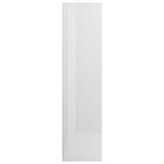 vidaXL Șifonier, alb extralucios, 100x50x200 cm, lemn prelucrat vidaXL Șifonier, alb extralucios, 100x50x200 cm, lemn prelucrat