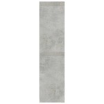 vidaXL Șifonier cu sertare, gri beton, 50x50x200 cm, lemn prelucrat