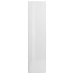 vidaXL Șifonier cu sertare alb extralucios 50x50x200 cm lemn prelucrat vidaXL Șifonier cu sertare alb extralucios 50x50x200 cm lemn prelucrat