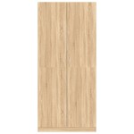 vidaXL Șifonier, culoare stejar sonoma, 90x52x200 cm, lemn prelucrat vidaXL Șifonier, culoare stejar sonoma, 90x52x200 cm, lemn prelucrat